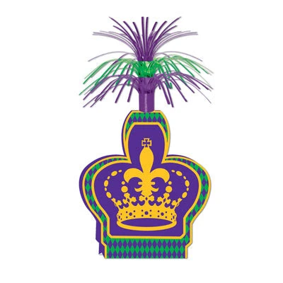 Sale Mardi Gras Centerpiece 15" (Each) Party Supplies 3 Sale Mardi Gras Centerpiece 15" (Each) Party Supplies