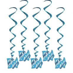 Sale It's A Boy Whirl 3' (Pack Of 5) Party Supplies