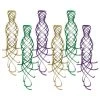 Plush Appeal, LLC Purple, Green And Gold 20" Shimmering Whirl (Pack Of 6) Party Supplies