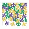 Plush Appeal, LLC Party Supplies Purple, Green And Gold Fleur De Lis Fanci-Fetti 1oz (Pack)
