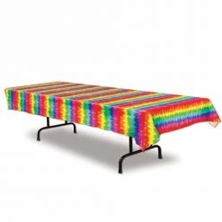 Sale Party Supplies Tie-Dyed Table Cover 54" X 108" (Each)