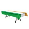 Plush Appeal, LLC Irish Table Cover - Green, White And Orange 54" X 108" (Each)
