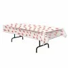 Plush Appeal, LLC Party Supplies Crawfish Plastic Table Cover 54" X 108" (Each)