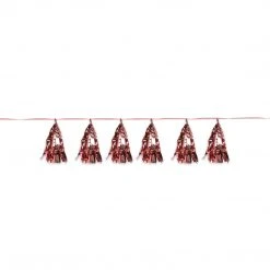 Plush Appeal, LLC Rose Gold Metallic Tassel Garland 8' X 9.75" (Each) Party Supplies