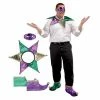 Sale Mardi Gras Jester Set - Jester Collar, Shoe Toppers And Mask (Set) 2 Sale Mardi Gras Jester Set - Jester Collar, Shoe Toppers And Mask (Set)