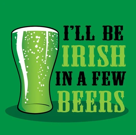 Mardi Gras Spot Tableware I'll Be Irish In A Few Beers 2-Ply Beverage Napkin (Pack Of 18) 3 Mardi Gras Spot Tableware I'll Be Irish In A Few Beers 2-Ply Beverage Napkin (Pack Of 18)
