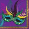 Sale Mardi Gras Mask 2-Ply Beverage Napkin (Pack Of 16) Tableware 2 Sale Mardi Gras Mask 2-Ply Beverage Napkin (Pack Of 16) Tableware