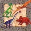 Sale Diggin' For Dinos 3-Ply Beverage Napkin (Pack Of 16) Tableware