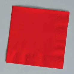 Sale Party Supplies Classic Red 2-Ply Napkin (Pack Of 50)
