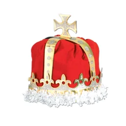 Plush Appeal, LLC Red Royal King's Crown (Each)