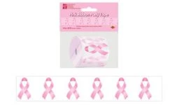 Sale Party Supplies Pink Ribbon Poly Decorating All Weather Material 3" X 50" (Each)