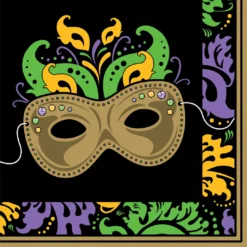 Mardi Gras Spot Mardi Gras Magic 2-Ply Lunch Napkin (Pack Of 18)
