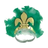 Mardi Gras Spot Fleur De Lis Tiara (Purple Or Green) (EACH) Headbands 1 Mardi Gras Spot Fleur De Lis Tiara (Purple Or Green) (EACH) Headbands