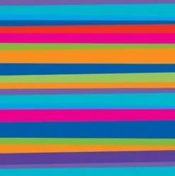 Plush Appeal, LLC Stripes 3-Ply Lunch Napkin (Pack Of 16)