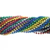 TB33 33" Round Metallic 6 Color Mardi Gras Beads (6 Dozen - 72 Necklaces) 2 TB33 33" Round Metallic 6 Color Mardi Gras Beads (6 Dozen - 72 Necklaces)