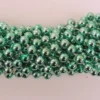 TBCS33 33" Round Metallic Light Green Mardi Gras Beads - Case (60 Dozen)