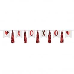 Plush Appeal, LLC XOXO Tassel Banner 13" X 6' (Each)