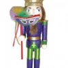 Mardi Gras Spot Tableware 14" Mardi Gras King Nutcracker (Each) 2 Mardi Gras Spot Tableware 14" Mardi Gras King Nutcracker (Each)