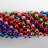TB33 33" Round Metallic 12 Color Mardi Gras Beads (6 Dozen - 72 Necklaces)