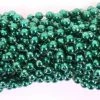 TBCS33 33" Round Metallic Dark Green Mardi Gras Beads (Case - 60 Dozen)