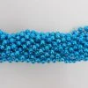 TBCS33 33" Round Metallic Turquoise Mardi Gras Beads (Case - 60 Dozen)