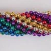 Mardi Gras Spot 48" 7mm Round Metallic 6 Color Mardi Gras Beads 2 Mardi Gras Spot 48" 7mm Round Metallic 6 Color Mardi Gras Beads