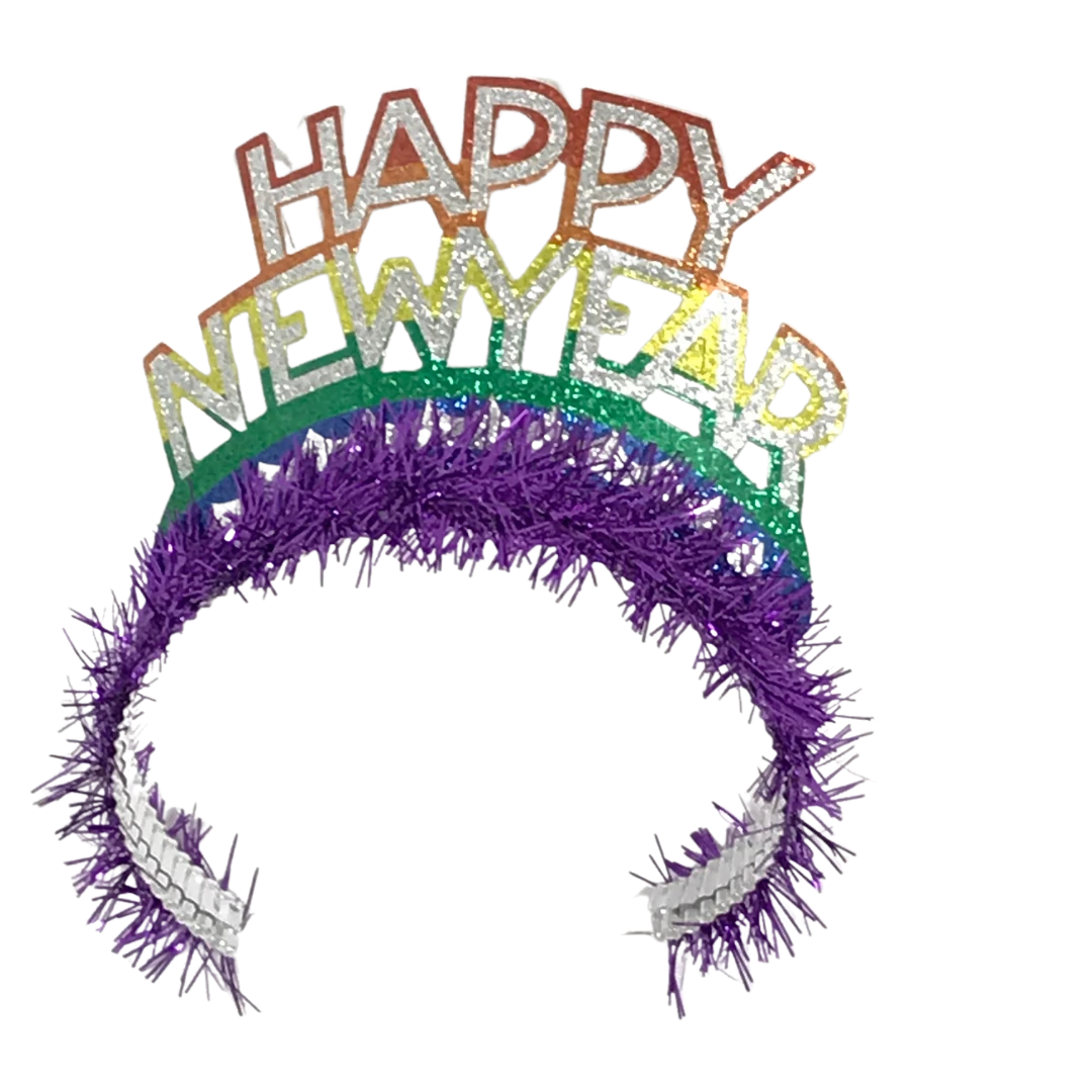 Sale Headbands Happy New Year Pride Tiara (Each) 3 Sale Headbands Happy New Year Pride Tiara (Each)