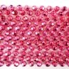 Mardi Gras Spot 48" 8mm Cut Metallic Hot Pink Mardi Gras Beads 2 Mardi Gras Spot 48" 8mm Cut Metallic Hot Pink Mardi Gras Beads