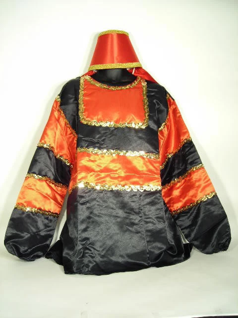 Mardi Gras Spot #8 - Black Costume With Red Trim (Each) Party Supplies 9 Mardi Gras Spot #8 - Black Costume With Red Trim (Each) Party Supplies