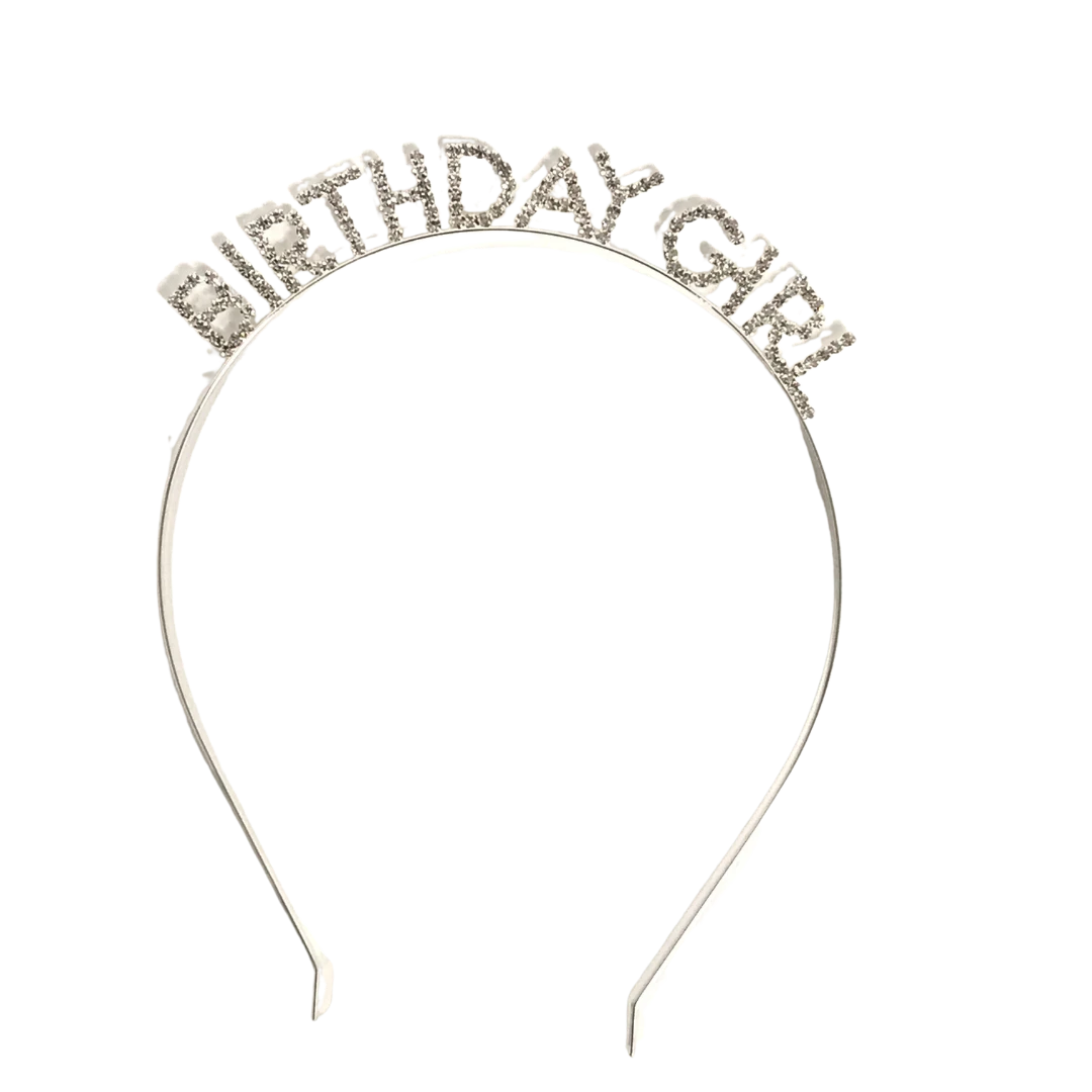 Plush Appeal, LLC Birthday Girl Rhinestone Headband (Each) Headbands Plush Appeal, LLC Birthday Girl Rhinestone Headband (Each) Headbands