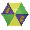 Mardi Gras Spot Novelties Purple, Green And Gold Umbrella 14.5" (Each)
