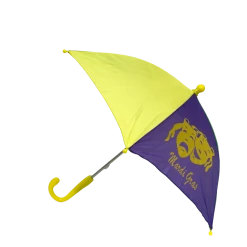 Mardi Gras Spot Novelties Purple, Green And Gold Umbrella 14.5" (Each)