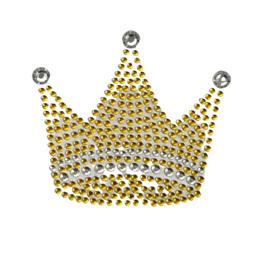 Plush Appeal, LLC Party Supplies Gold Crown Glitter Sticker (Each) 3 Plush Appeal, LLC Party Supplies Gold Crown Glitter Sticker (Each)