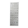 Plush Appeal, LLC Silver Crystals Alphabet Letter (Each) 1 Plush Appeal, LLC Silver Crystals Alphabet Letter (Each)
