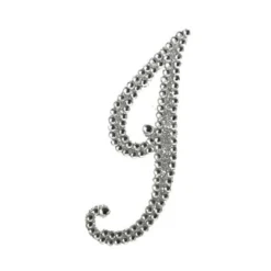 Plush Appeal, LLC Glitter Script Letter "I" (Each)