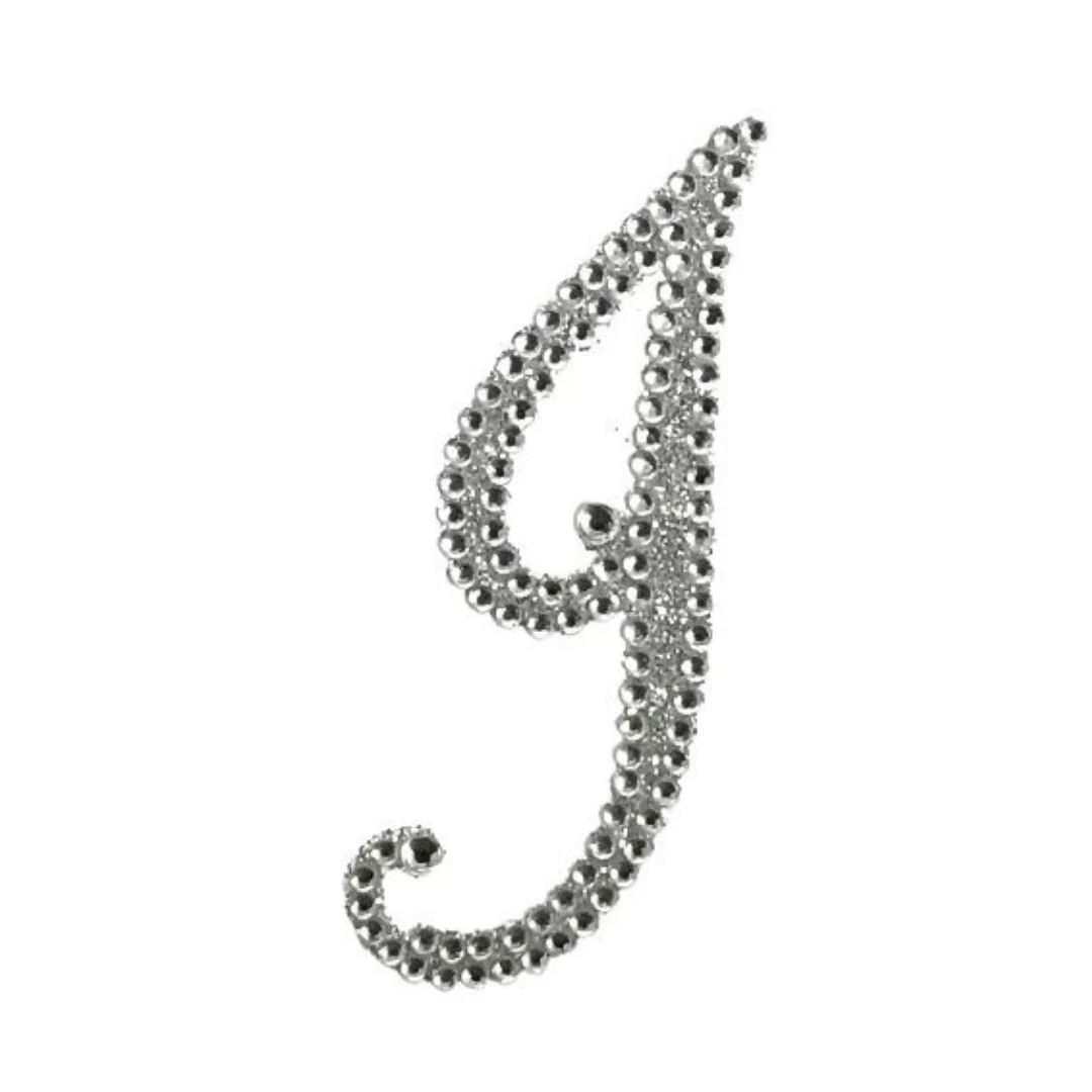 Plush Appeal, LLC Glitter Script Letter "I" (Each) 3 Plush Appeal, LLC Glitter Script Letter "I" (Each)