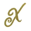 Plush Appeal, LLC Glitter Script Letter "X" - Gold (Each) Party Supplies 1 Plush Appeal, LLC Glitter Script Letter "X" - Gold (Each) Party Supplies