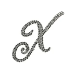 Plush Appeal, LLC Glitter Script Letter "X" (Each) Party Supplies