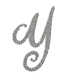 Plush Appeal, LLC Glitter Script Letter "Y" (Each) Party Supplies