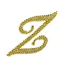Plush Appeal, LLC Party Supplies Glitter Script Letter "Z" - Gold (Each)