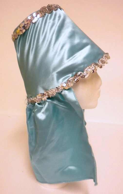 Plush Appeal, LLC Party Supplies Aqua Costume Hat With Silver Sequin Trim (Each) 3 Plush Appeal, LLC Party Supplies Aqua Costume Hat With Silver Sequin Trim (Each)