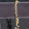 Sale Bracelet Gold Link With Fleur De Lis Pendant (Each) 1 Sale Bracelet Gold Link With Fleur De Lis Pendant (Each)