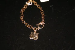 Sale Gold Tone Tiger Face Chain Bracelet (Each) Gifts & Apparel