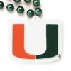 Mardi Gras Spot 36" Collegiate Miami University Licensed Bead (Each)