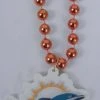 Mardi Gras Spot 36" NFL Licensed Miami Dolphins Bead (Each) Beads