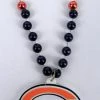 Mardi Gras Spot 36" NFL Licensed Chicago Bears Bead (Each)