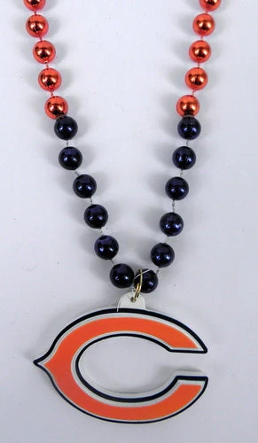 Mardi Gras Spot 36" NFL Licensed Chicago Bears Bead (Each) Mardi Gras Spot 36" NFL Licensed Chicago Bears Bead (Each)