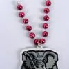 Mardi Gras Spot Beads 36" Collegiate Licensed Alabama Elephant Crimson Tide Bead (Each)