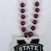 Mardi Gras Spot 36" Collegiate Mississippi State University Licensed Bead (Each) Beads