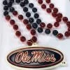 Mardi Gras Spot 36" Collegiate Ole Miss University Licensed Bead (Each) Beads 2 Mardi Gras Spot 36" Collegiate Ole Miss University Licensed Bead (Each) Beads